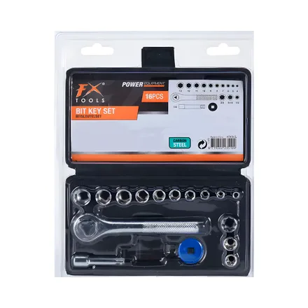 Tubo Estriado Fx Tools 16 Piezas