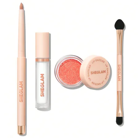 Kit de Glitter SHEGLAM Lip Dazzler – Encore