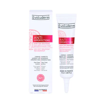 Tratamiento Anti Imperfecciones Evoluderm Tea Tree Zinc 15ml