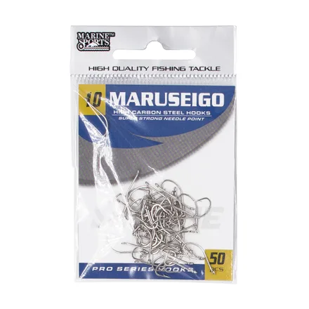 Anzuelo Marine Sports Maruseigo Nickel 10 50 Pcs
