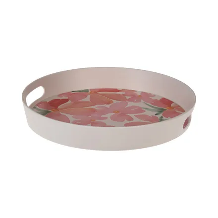 Bandeja Redonda De Melamina Kpm 027994 30 Cm Surtido