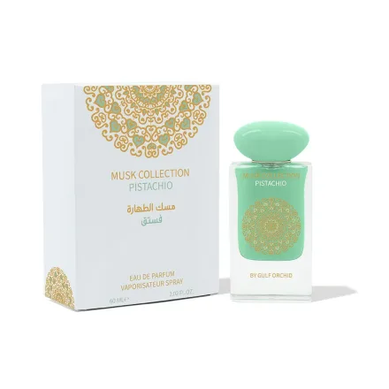 Gulf Orchid Perfume Musk Collection Pistachio Unisex Eau Parfum 60ml