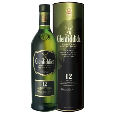 Whisky Glenfiddich 12 Anos Litro