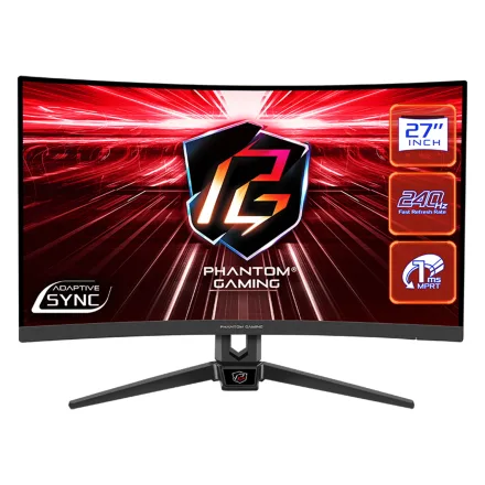 Gamer Asrock 27 Curvo Hdmi Dp