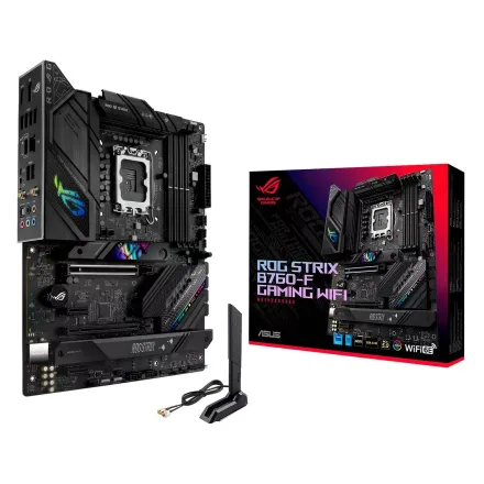 Placa Mae Rog Strix B760 Gaming Socket Lga 1700 Chipset Ddr 5 Atx