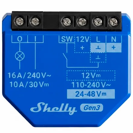 Interruptor Shelly 1 3