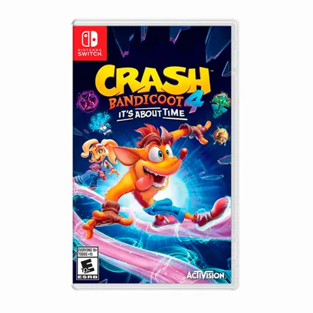Juego Nintendo Switch Crash Bandicoot 4 It About Time