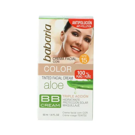Crema Facial Babaria Color Bb Cream Aloe 50ml