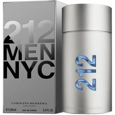 Perfume Carolina Herrera 212 Nyc Men Edt Masculino 50ml