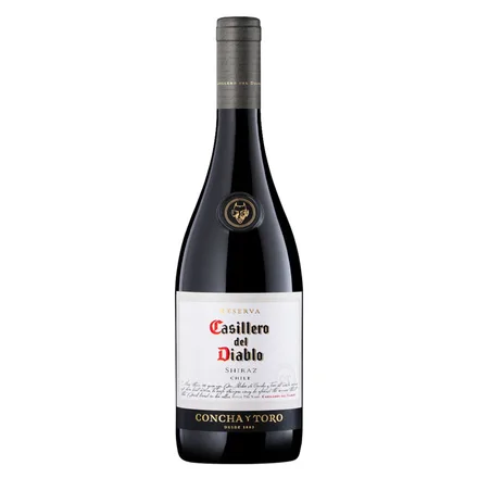 Vino Chileno Tinto Concha Toro Reserva Casillero Del Diablo Shiraz 750ml