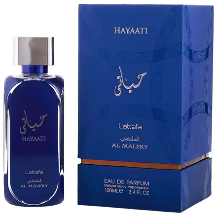 Perfume Lattafa Hayaati Al Maleky Eau Parfum Unissex 100ml