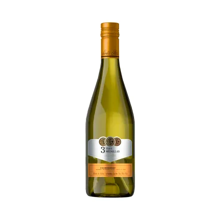 Vino Santa Rita 3 Medallas Chardonnay 750ml