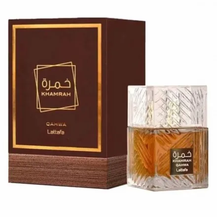Perfume Lattafa Khamrah Qawha Eau Parfum Unissex 100ml