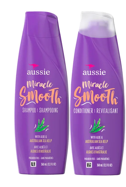 Aussie Smooth Miracle Shampoo Condicionador 360ml