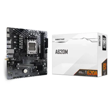 Placa Mae Biostar Ddr 5 Socket AM5 Chipset A620 Atx