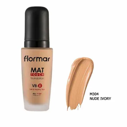 Mat Foundation M304 Base Matte Cobertura Alta