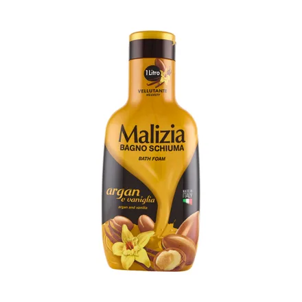 Espuma Bano Malizia Argan Vanilla 1L