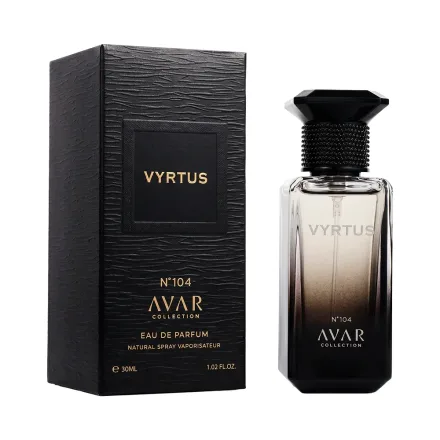 Perfume Avar Collection Vyrtus 104 Edp Masculino 30ml