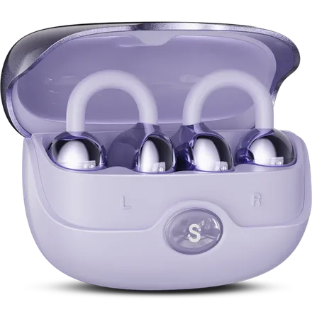 SMARTFY AURICULAR BLUETOOTH FS09P PURPLE