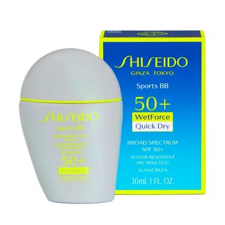 Base Shiseido Sports Bb Spf 50 Plus Dark 30ml