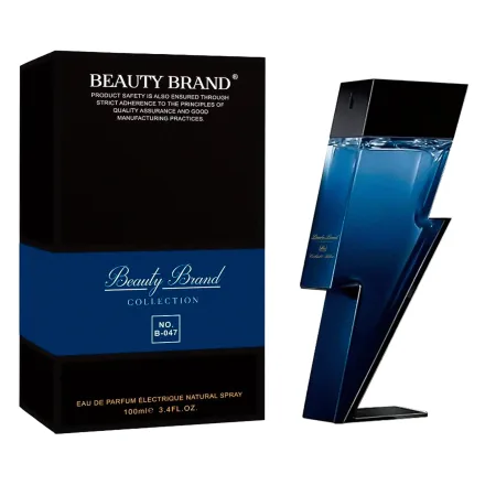 Perfume Beauty Brand 047 Bad Boy Cobalt Blue Eau Parfum Masculino 100ml