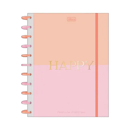 Cuaderno Universitario Tilibra Happy 160 Hojas