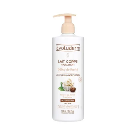 Leche Hidratante Evoluderm Lait Corps Delice Karite 500ml