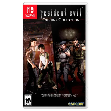 JOGO RESIDENT EVIL ORIGINS COLLECTION NINTENDO SWITCH
