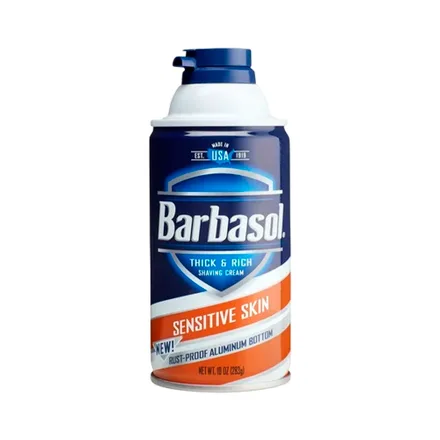 Crema Barbear Barbasol Sensitive Skin 283 Gr