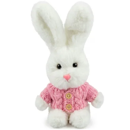Peluche Conejo Mz 319 Con Sueter