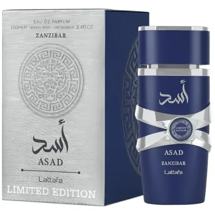 Perfume Lattafa Asad Zanzibar Limited Eau Parfum Masculino 100ml