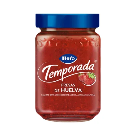 Mermelada Hero Temporada Fresas Huelva 350g