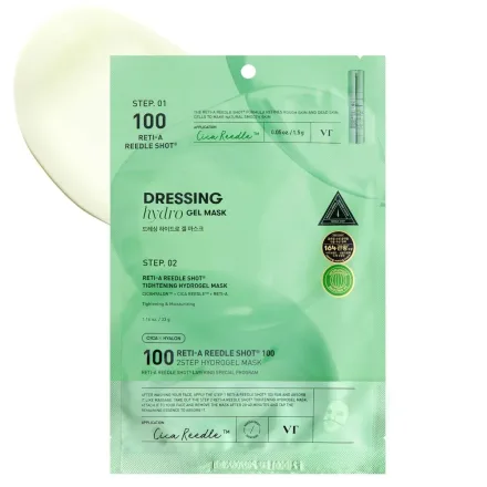 Vt Mascarilla Facial 100 Reti Reedle Shot Step 2 Hydrog 33g
