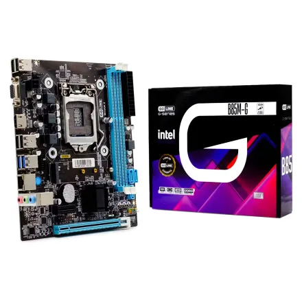 Placa Mae Goline B85M Ddr 3 Socket Lga 1150 Chipset B85 Atx 1 Ano
