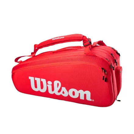 WILSON BOLSO P/RAQUETA WR8036701001 ROJO