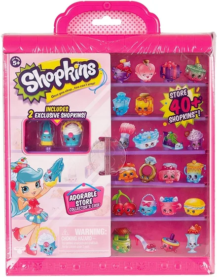 JUGUETE SHOPKINS ADORABLE STORE COLLECTOR’S CASE 56446