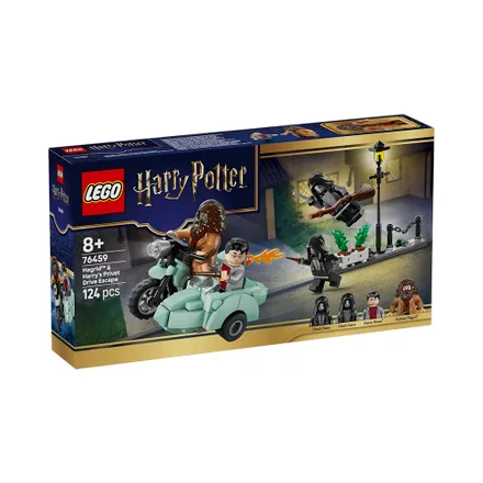 Juguete Construccion Lego Harry Potter Hagrid Harrys Privet Drive Escape 124 Piezas