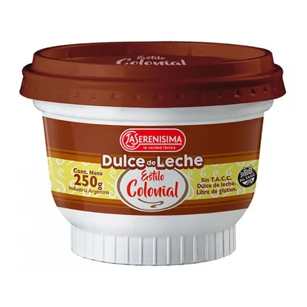 Dulce Leche La Serenisima Estilo Colonial 250g