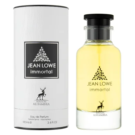 Perfume Maison Alhambra Jean Lowe Immortal Eau Parfum Masculino 100ml