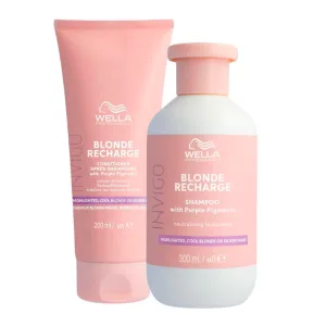 KIT WELLA BLONDE RECHARGE (SHAMPOO + ACONDICIONADOR) PEQUEÑO