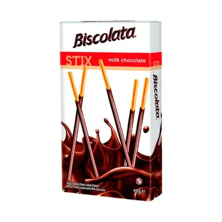 Biscolata Stix Milk Chocolate 40GR