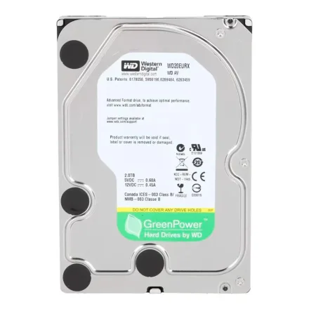 Western Digital Wd Pull Sata 3 Embalagem Entregue Parte 2TB