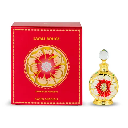 Swiss Arabian Perfume Layali Rouge Extrait Parfum 15ml