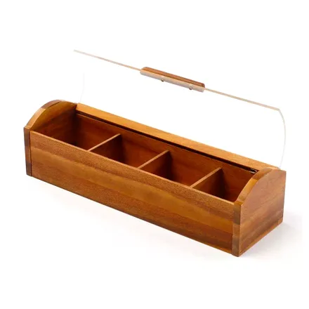 Porta Te De Bambú Madera Billi Modelo 385032