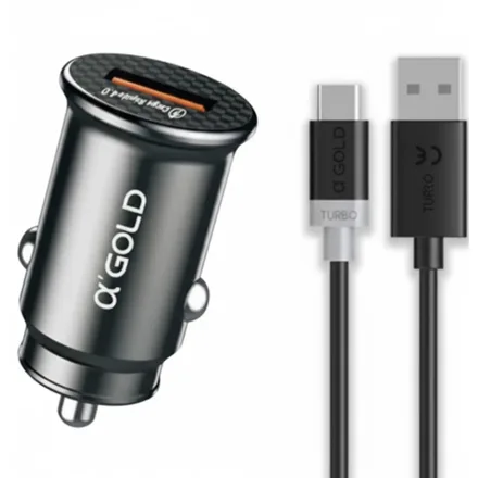 Cargador Vehicular CJ04 3 Cable