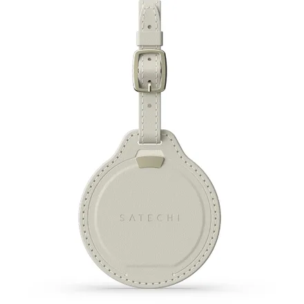Llavero Satechi ST-LFALTW Vegan-Leather FindAll Luggage Tag - Sand