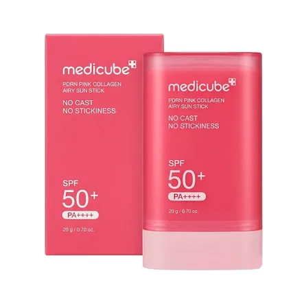 Protector Solar Medicube Pdrn Collagen Airy Sun Stick Spf 50 Plus 20 Gr