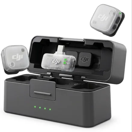 Microfono Mic Mini 2 Tx 1 Mobile Rx Charging Case