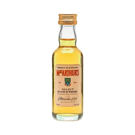 Whisky Mac Arthur Miniatura 50ml