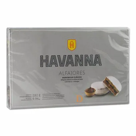 Alfajor Havanna Recheio Doce Leite Cobertura Merengue 55g